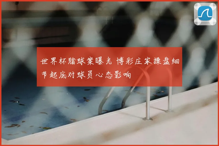 世界杯赌球案曝光 博彩庄家操盘细节起底对球员心态影响