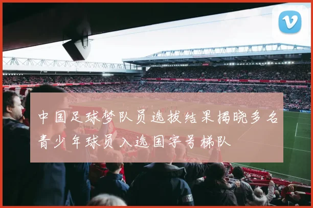 中国足球梦队员选拔结果揭晓多名青少年球员入选国字号梯队