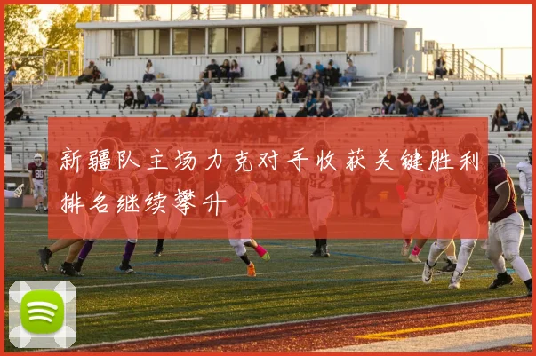 新疆队主场力克对手收获关键胜利排名继续攀升